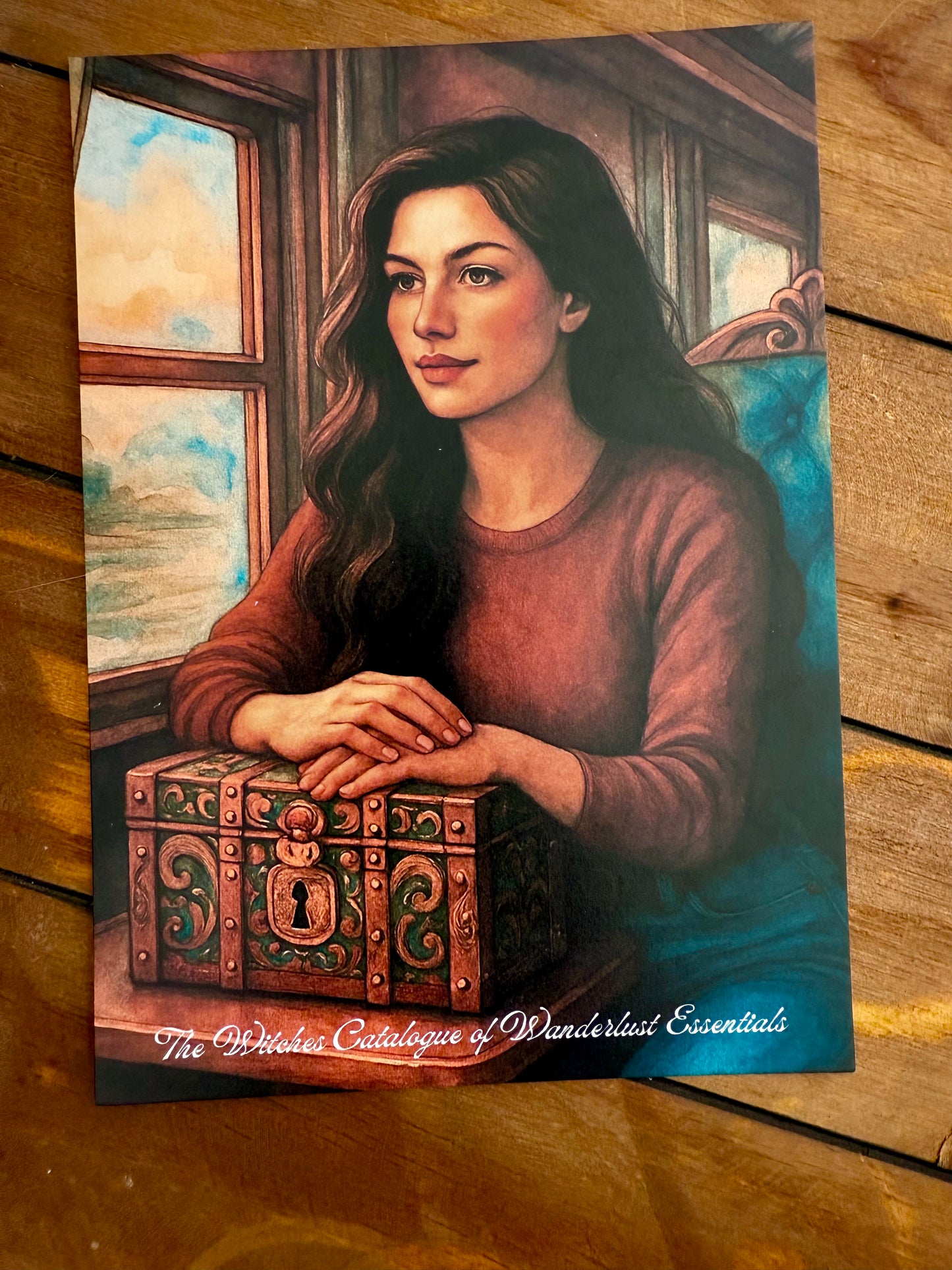 Wanderlust Essentials Art Print – Signed 5x7 Fantasy Adventure Illustration