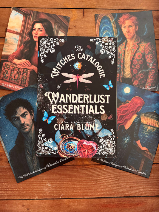 Wanderlust Essentials Art Print – Signed 5x7 Fantasy Adventure Illustration